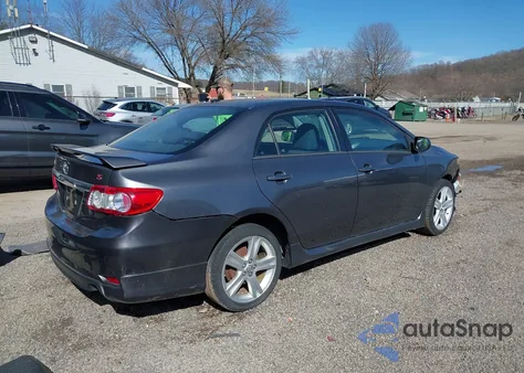 2013 Toyota Corolla Base из США, поврежденный, VIN 2T1BU4EE8DC984714